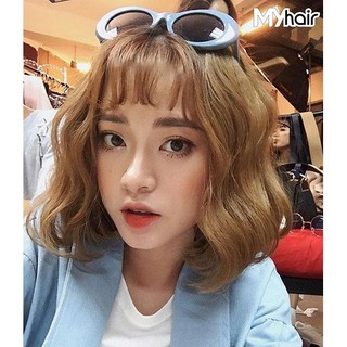 thuốc nhuộm tóc nâu tây ánh vàng +tặng oxy trợ - Tocdep.HG