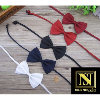 Nơ cài cổ áo cho bé trai dự tiệc - nơ trẻ em nam nữ