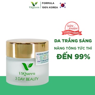Kem chống nắng Kem Face Dưỡng Trắng Da bảo vệ da Chống tia tử ngoại Chống oxy hóa V9Queen