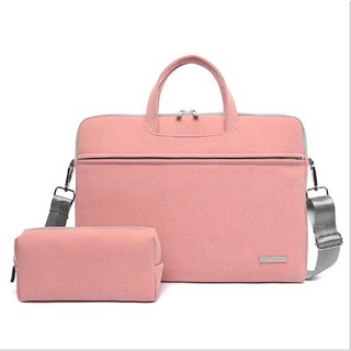 Set túi đựng laptop kèm túi nhỏ cho máy 15.6 inch ST39