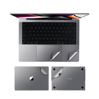 Bộ Dán 5in1 dành cho Macbook Pro 14 inch, 16 inch, M1 Pro, M1 Max 2021 - Hàng Chính Hãng - Hàng Chính Hãng JRC