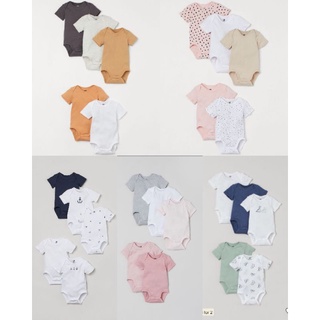 Set 5 body cộc bé trai/bé gái HM