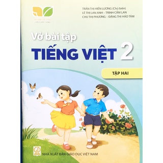 Sách Vở bài tập tiếng việt 2 Tập 2 (KN) và 2 Tập giấy kiểm tra Cấp 1