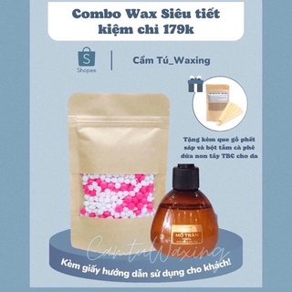 COMBO WAXING TIẾT KIỆM ( SÁP WAX - MỠ TRĂN )