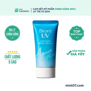 Kem chống nắng Biore Aqua Rich Watery Essence SPF 50+ PA++++