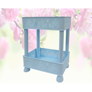Kệ chữ nhật 2 tầng hoa