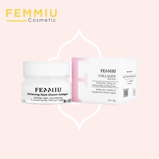 [CHÍNH HÃNG] Kem Dưỡng Trắng Mờ Thâm Nám Collagen Sữa Non Femmiu 30g