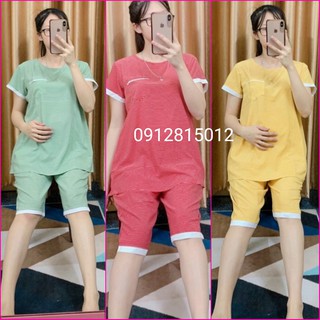 [Hàng Loại 1]Bộ bầu và cho con bú sau sinh chất nhẹ mềm mát size từ 45 đến 70kg - Tổng kho đồ bầu