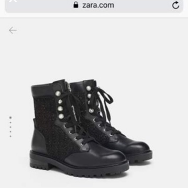 Giày bôt zara