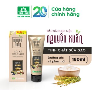Dầu xả dược liệu Nguyên Xuân 150ml (Khuyến mại 30ml) -  đã có loại mới giúp cân bằng lượng dầu, bồng bềnh