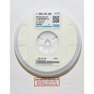 100 Con Điện Trở Dán 10R Kiểu 1206 SMD