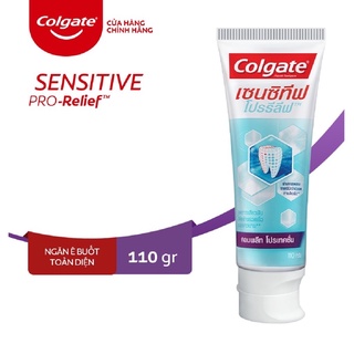 Kem Đánh Răng Colgate Sensitive Pro Relief ngăn ê buốt và bảo vệ toàn diện 110g/hộp