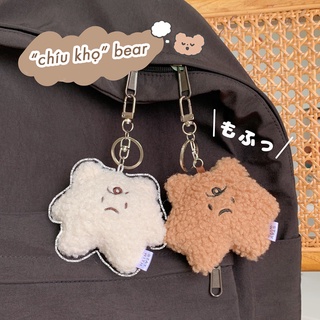 Móc Khóa Keychain Huy Hiệu Ghim Gấu Bông Chíu Khọ Dễ Thương Hot Trend
