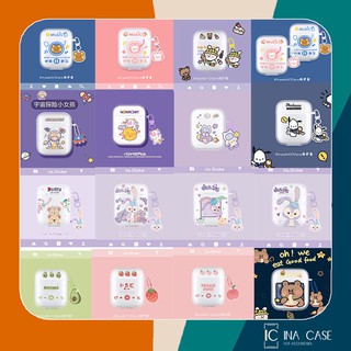 Case Airpods 2 Pro Nhựa Dẻo Trong Hình Cute, Ốp Airpod 2 pro