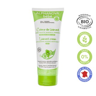 Kem dưỡng đa năng hữu cơ cho bé 4 trong 1 Alphanova Bebe 200ml
