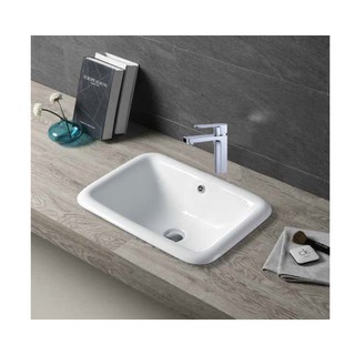 Chậu rửa mặt dương vành cao cấp Keli C610, bảo hành 10 năm