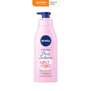 Sữa Dưỡng Thể Trắng Da Nivea DEWY SAKURA 350ML