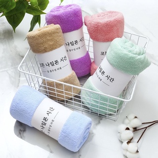 Khăn mặt lông cừu xuất Hàn KT 30*50 cm