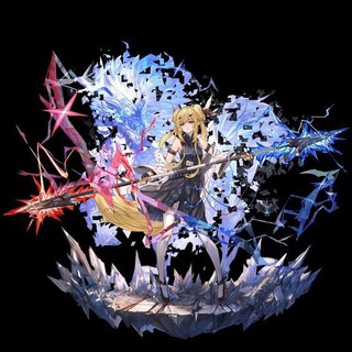 Mô hình nhân vật standee ARKNIGHTS mica in hình anime chibi trang trí trưng bày