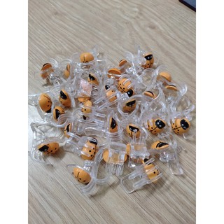 set 50 kẹp hoa lan hình bọ dừa