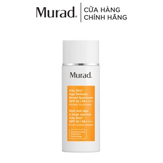 [Mã VISAPREMIUM giảm 150K]Kem chống nắng khoáng chất 5 tác động Murad City Skin Age SPF 50 PA++++ (Không hộp)