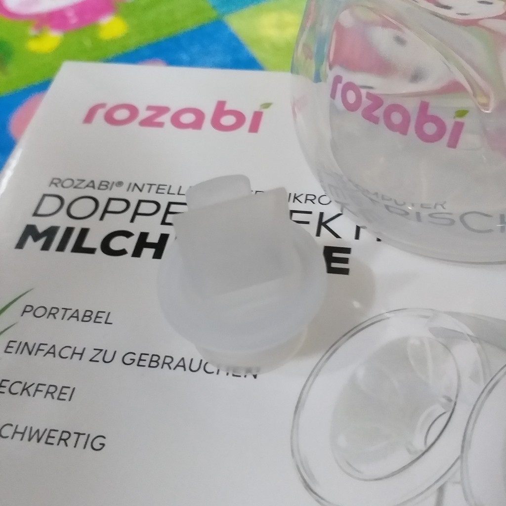 Van chân không máy hút sữa điện đôi Rozabi Basic