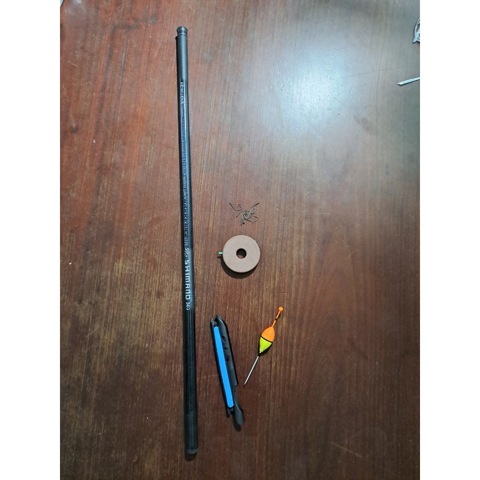 Bộ cần câu tay, câu đơn giá rẻ tặng kèm bộ dây câu, phao câu, chì câu, lưỡi câu