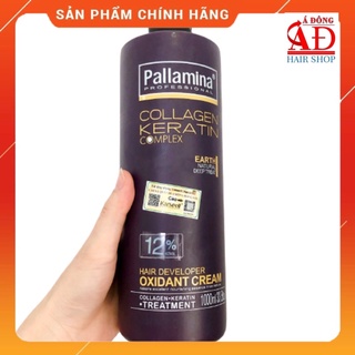 KEM OXY TRỢ NHUỘM PALLAMINA KHÔNG RÁT DA ĐẦU ITALY 1000ML
