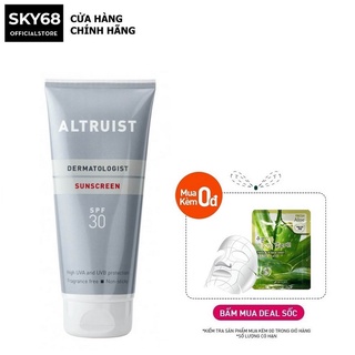 Kem Chống Nắng Altruist Dermatologist Sunscreen SPF30 200ml