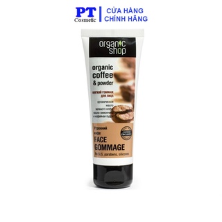 Tẩy Tế Bào Chết Mặt Organic Shop Face Gommage 75ml
