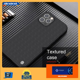 Ốp Lưng iPhone Nillkin Textured Sợi Nylon Dành Cho iPhone 12 Pro Max/ Xs Max /X / 11 Pro Max