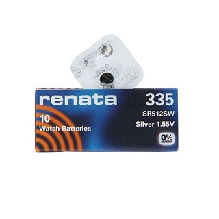 Pin đồng hồ 335 SR512SW Renata chính hãng Thụy Sỹ - Vỉ 1 viên