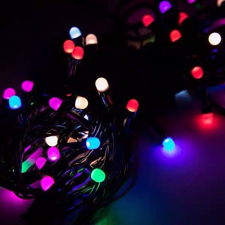 [ NHIỀU MÀU ] Đèn nháy trang trí mắt đá kim cương đổi nhiều màu trang trí Noel trang trí cây cảnh nhà cửa cửa hàng