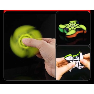 Con Quay 2 trong 1 Rubik Spinner 4 cánh