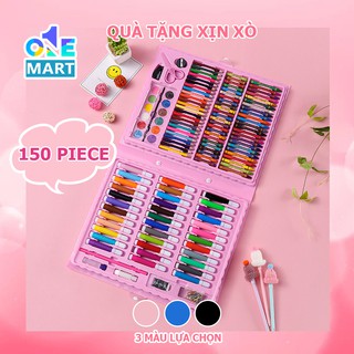 [ Bản Lớn] Bộ Hộp Màu Thủ Công 150 Chi Tiết Bộ Màu Vẽ Cho Bé