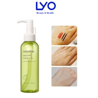 Dầu Tẩy Trang táo xanh Innisfree Apple Seed Cleansing Oil Innisfree 150ml Hàn Quốc chính hãng
