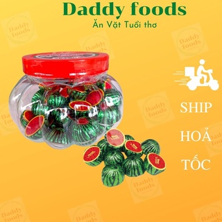 Kẹo chocolate viên hình dưa hấu