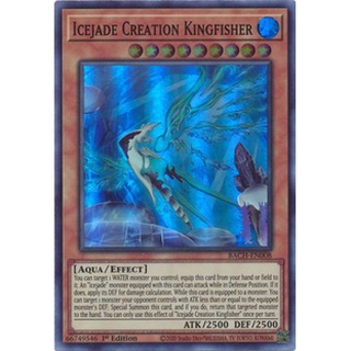 Thẻ bài Yugioh - TCG - Icejade Creation Kingfisher / BACH-EN008'