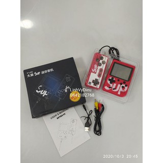 Máy Chơi Game Sup 400 Game In 1 Retro Kèm Tay Cầm Chơi Game kèm pin và cáp sạc