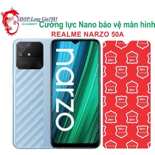 Realme NARZO 50A Cường lực Nano chống va đập chống trầy xước tốt