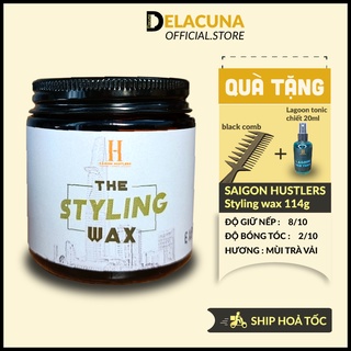 Sáp vuốt tóc Styling wax nam giới cao cấp Saigon Hustlers Delacuna SW01