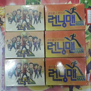 Bài tây running man giảm giá kịch sàn chỉ có 25k/ 1 bộ