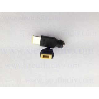 Đầu chuyển sạc Lenovo laptop chân kim từ 5.5*2.1/2.5mm