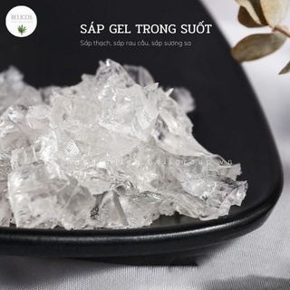 Sáp Gel Làm Nến Trong Suốt 1Kg - Sáp Thạch, Sáp Rau Câu, Sáp Đèn Cầy