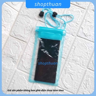 Túi đựng điện thoại chống nước, dành cho đi bơi, đi mưa, đựng được điện thoại 6.5inch