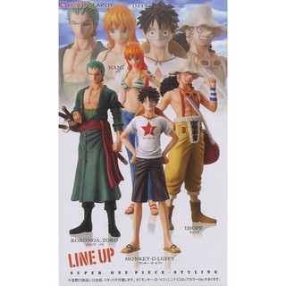 Mô hình nhân vật Super One Piece Styling Reunited Pirates Bandai