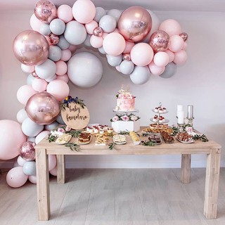 Bóng Macaron 18"(45cm) Bóng Tone Màu Pastel Size To Trang Trí Cổng Bóng, Phụ Kiện Trang Trí Sinh Nhật
