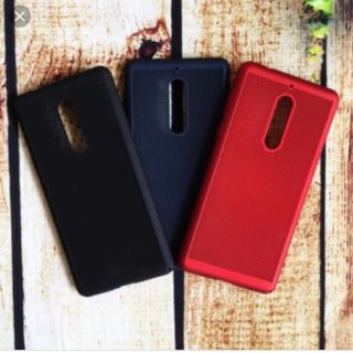 Ốp lưng dạng lưới tản nhiệt nokia 5 tặng kính cường lực cao cấp
