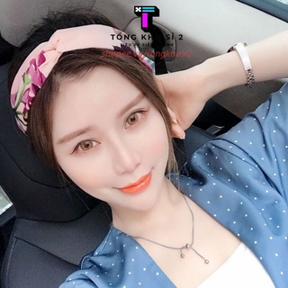 PVN6564 Băng đô lụa họa tiết hoa cho nữ ( giao ngẫu nhiên ) Hot