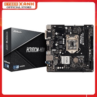 Mainboard Asrock H310CM-HDV Socket 1151 m-ATX 2 Khe Ram DDR4